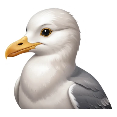 with gull please sticker