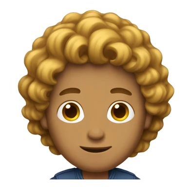  guy with waves hair sticker