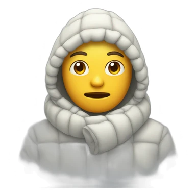 Freezing cold sticker