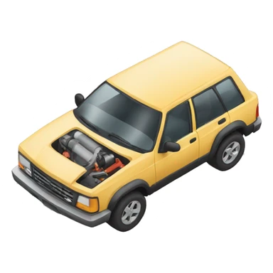 repair car by handtool sticker