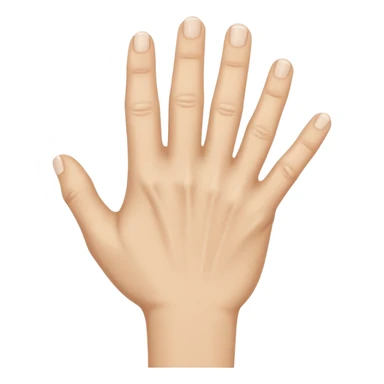 rear of veiny fist backview sticker