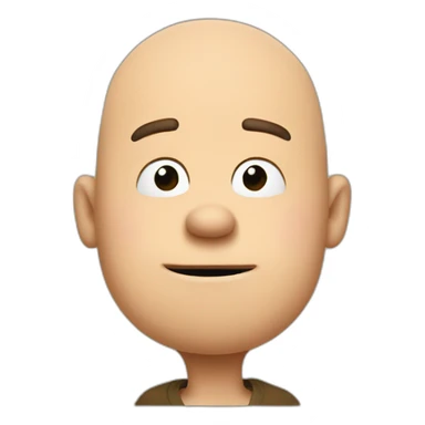 Charlie brown sticker