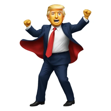 Donald Trump dancing sticker