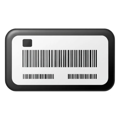 Barcode label sticker
