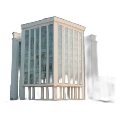 minsk library building sticker