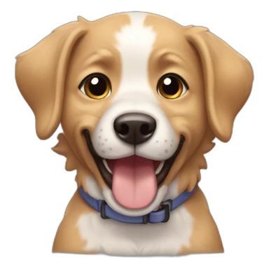 Cachorro feliz sticker