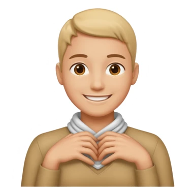 Person putting arms around neck  sticker