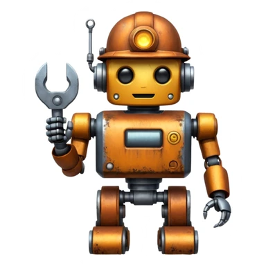 miner Robot sticker