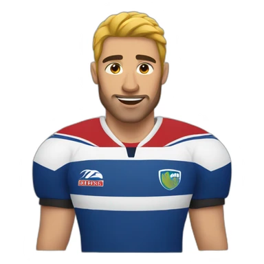 Romain Ntamack rugby players sticker