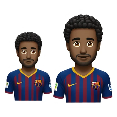 Le real audessus du barça sticker