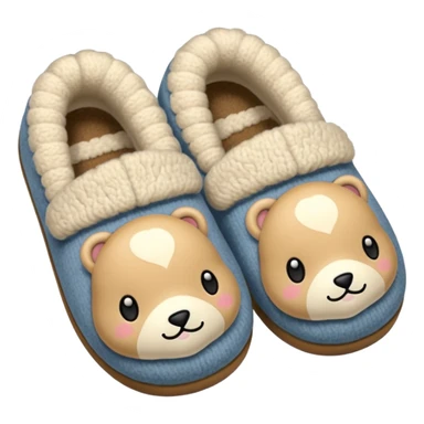 cozy slippers sticker