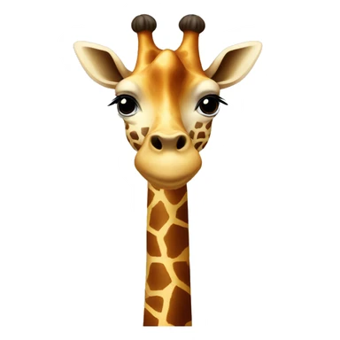 A giraffe  sticker