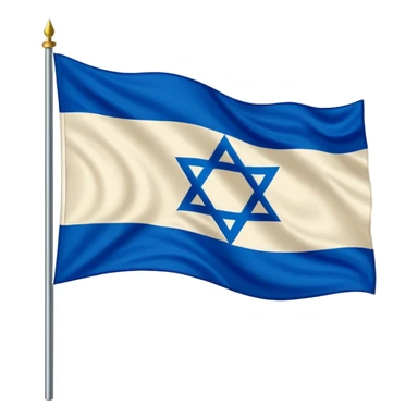 Jerusalem Flag sticker