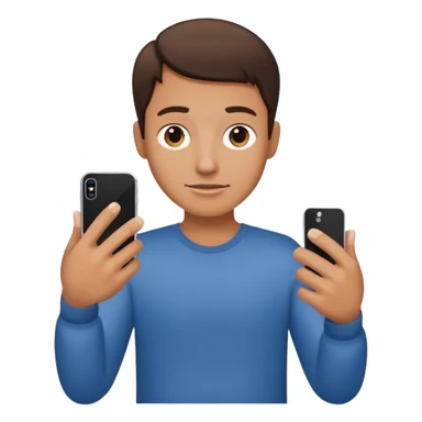 Bent thumb, iphone style  sticker