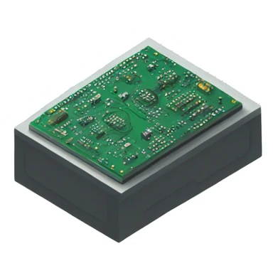 circuit board isometry sticker