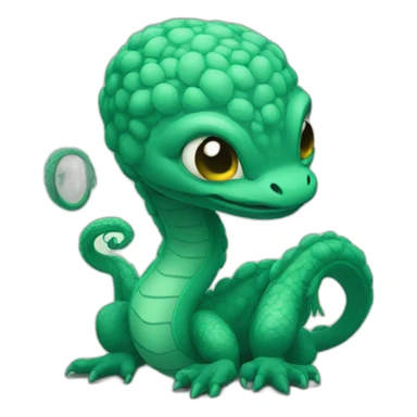 baby hydra sticker