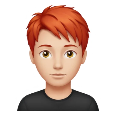 Make one wi/ red hair sticker