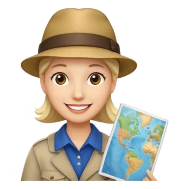 tour guide in USA sticker