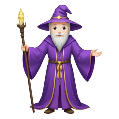 wizard butt sticker