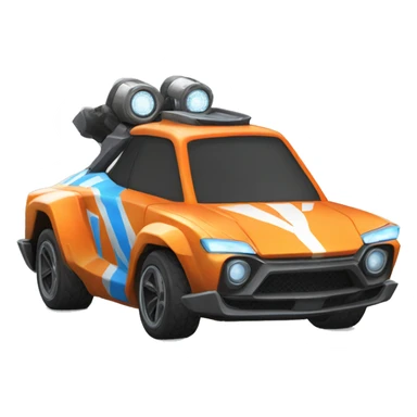 Rocket league car sticker