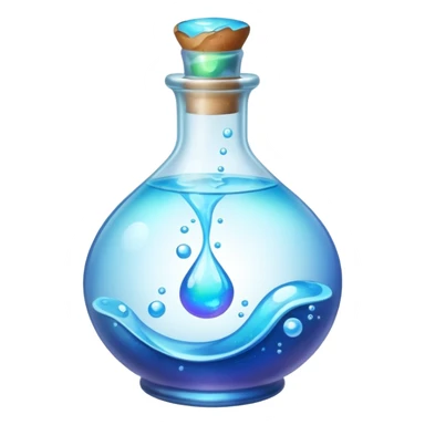 magic potion blue sticker