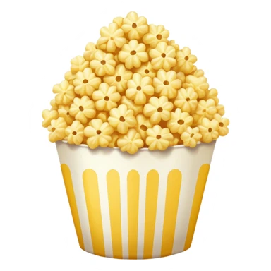 sweet popcorn sticker