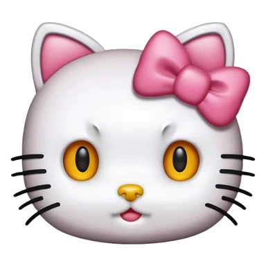 Hello Kitty cabeza  sticker