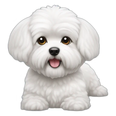 Bichon maltais sticker
