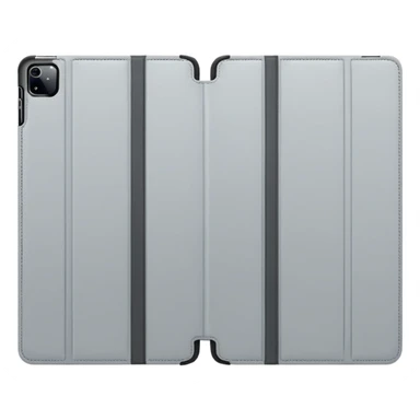 Light grey trifold iPad cover
 sticker