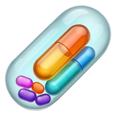 pill capsule sticker