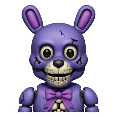 Withered bonnie fnaf sticker