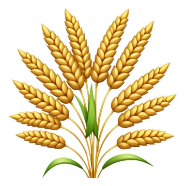 ears of grain sticker