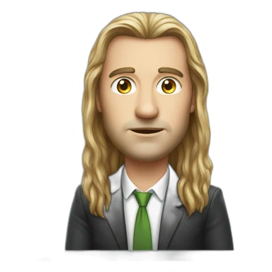 irish vc investor long hair sticker