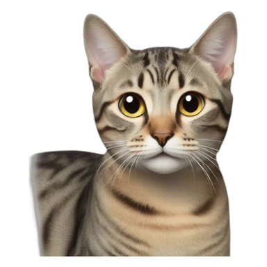 a photo of a cat sticker
