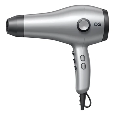 Create an emoji of a hair dryer sticker