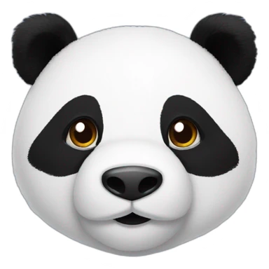 Une peluche panda sticker
