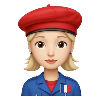 the entire background must be the french flag sticker