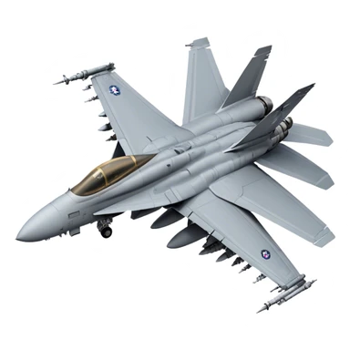 F/A-18 Hornet - McDonnell Douglas (Grey) sticker