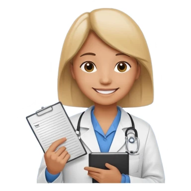 use the 3rd image, remove the face, and add some lines that would represent the text on the document sticker