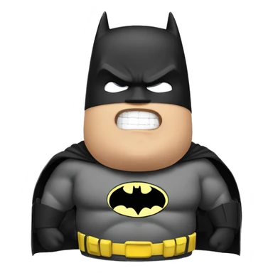 Fat Batman sticker