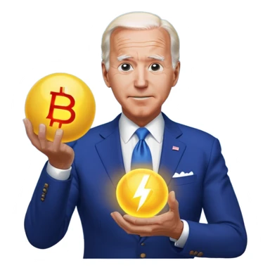 make biden use a power ball made of enrgy sticker