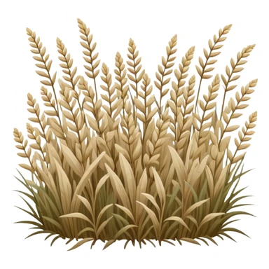 nature hearb beige sticker