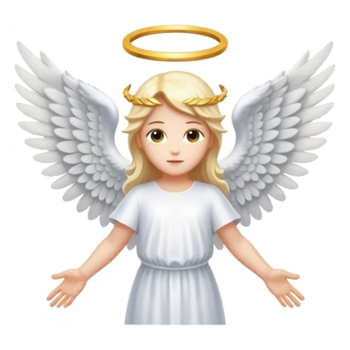 Biblically accurate Angel seraphim sticker