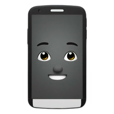 black-minimal-smartphone sticker