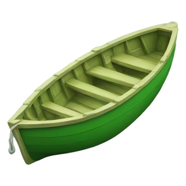 green boat sticker