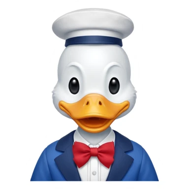 donald duck sticker