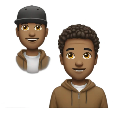 Les rappeurs big flo & oli sticker