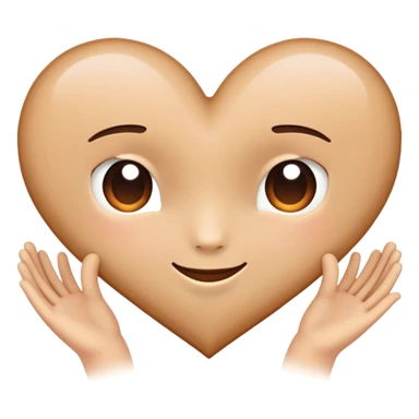 um coração de BFF sticker