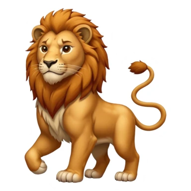  North American lion sticker
