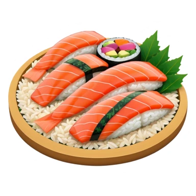 sushi rosa sticker